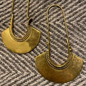 Hand crafted Indian Bohemian Pendant earrings